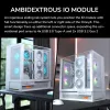 COUGAR Midi Tower korpus OmnyX, ARGB, must