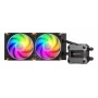 COUGAR CPU vesijahutus Poseidon Ultra 240, ARGB, must, All-in-one vedelikjahuti, 12 cm, 500 RPM, 2200 RPM, must