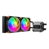 COUGAR CPU vesijahutus Poseidon Ultra 240, ARGB, must, All-in-one vedelikjahuti, 12 cm, 500 RPM, 2200 RPM, must