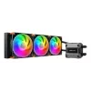 COUGAR CPU vesijahutus Poseidon Ultra 360, ARGB, must, All-in-one vedelikjahuti, 12 cm, 500 RPM, 2200 RPM, must