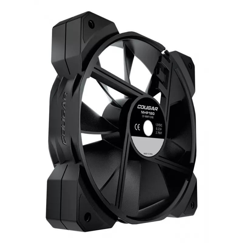 COUGAR korpuse ventilaator MHP 120, must, 3-pack