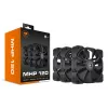 COUGAR korpuse ventilaator MHP 120, must, 3-pack
