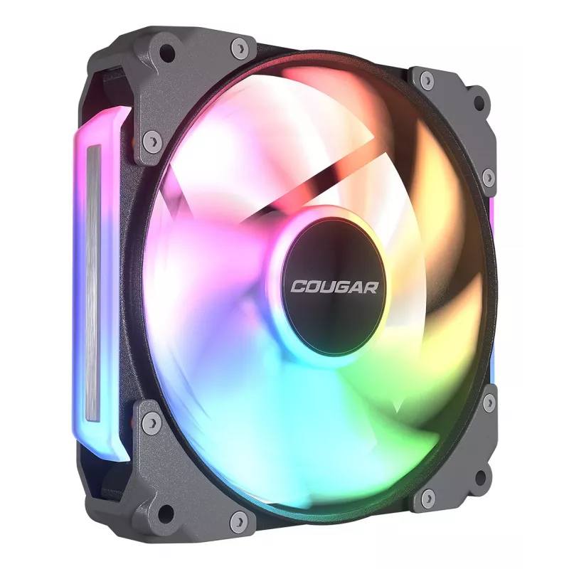 COUGAR korpusventilaator Apolar 120 ARGB, must (3 tk pakis)