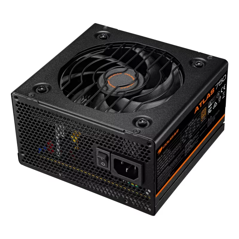 COUGAR toiteplokk ATLAS 550W ATX / 80 Plus Bronze, 550 W, 100 - 240 V, 50/60 Hz, 10 - 5 A, 120 W, 528 W