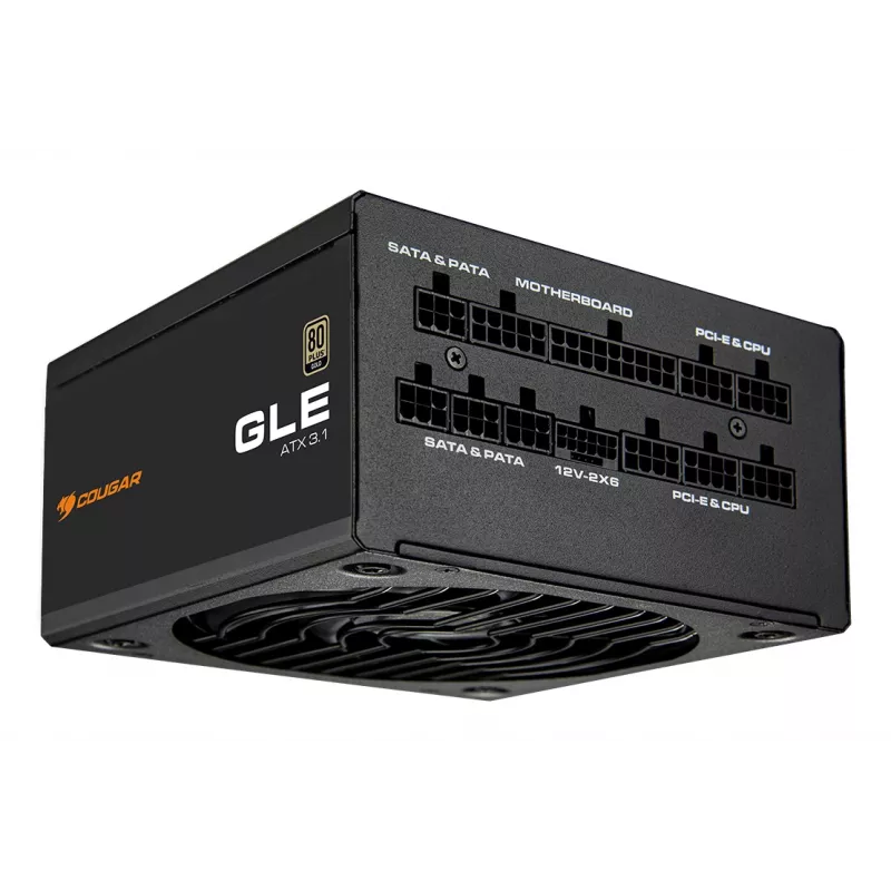 COUGAR toiteplokk GLE 1200W ATX3.1 / 80 Plus Gold, 1200 W, 100 - 240 V, 50/60 Hz, 15-7.5 A, 120 W, 1200 W