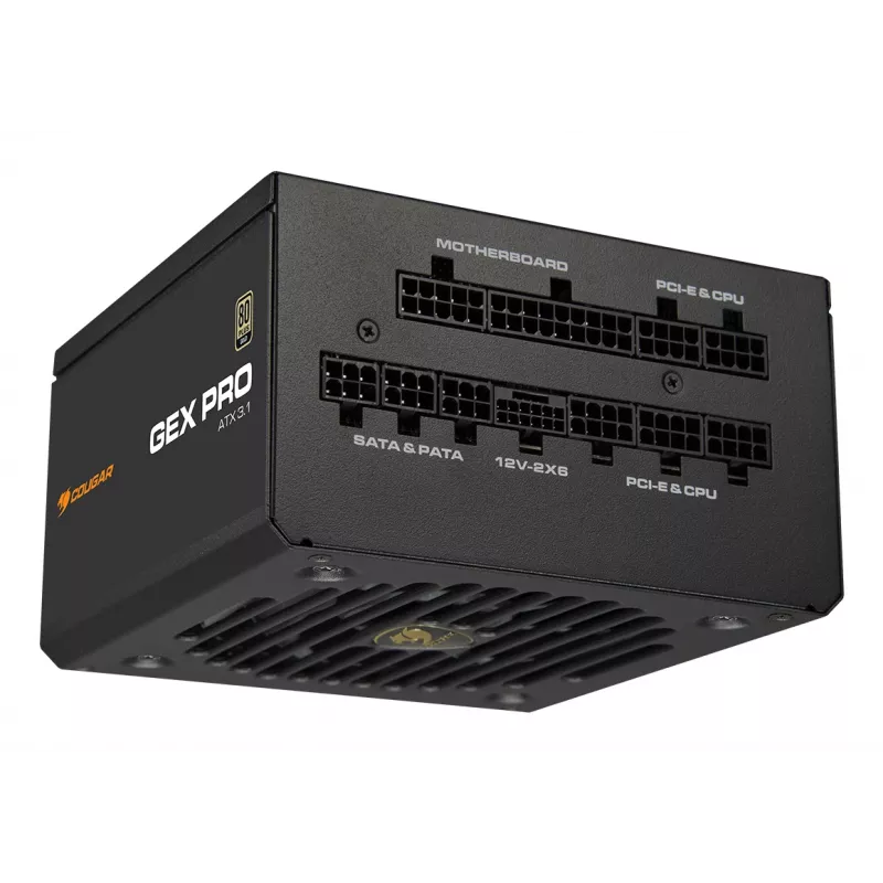 COUGAR toiteplokk GEX PRO 750W ATX3.1 / 80 Plus Gold / Modulaarne