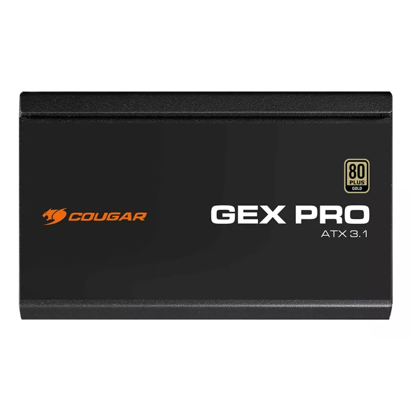 COUGAR toiteplokk GEX PRO 750W ATX3.1 / 80 Plus Gold / Modulaarne