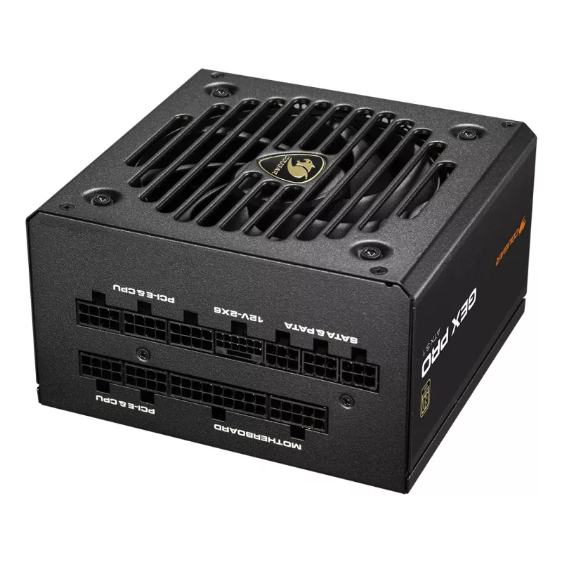COUGAR toiteplokk GEX PRO 650W ATX3.1 / 80 Plus Gold / Modularne