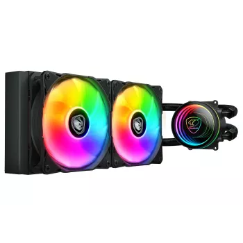 All-in-one vedelikjahuti COUGAR Gaming Poseidon Elite ARGB 240 Must Maksimaalne õhurõhk 2,4 mmH2O