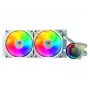 COUGAR CPU vesijahutus, Poseidon Elite 240, ARGB Valge, All-in-one vedelikjahuti, Valge