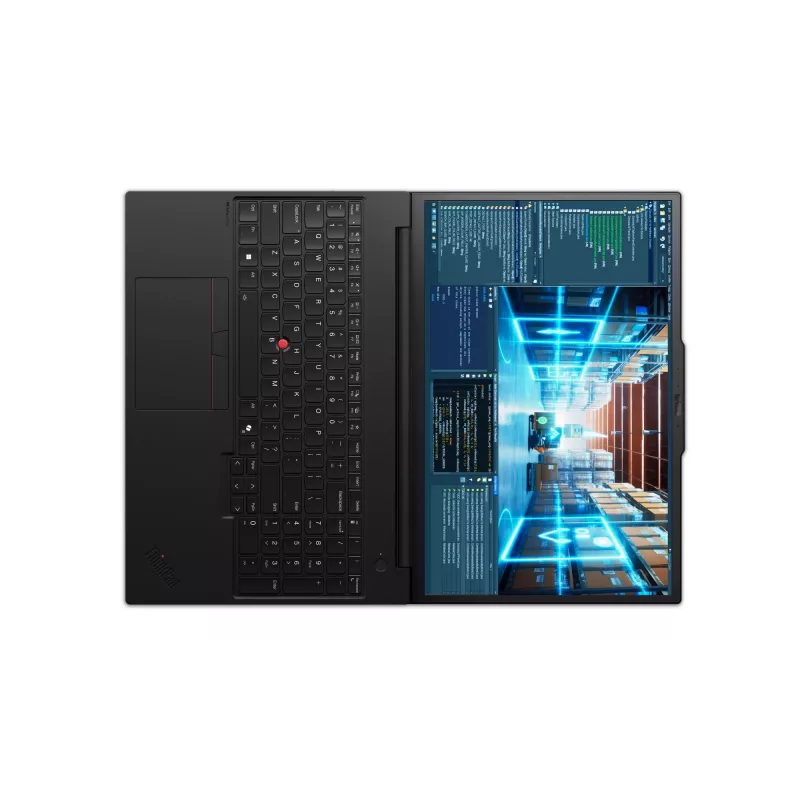 Lenovo ThinkPad P16v Gen 3 (Intel) Intel Core Ultra 9 285H Mobiilne tööjaam 40,6 cm (16 tolli) WUXGA 64 GB DDR5-SDRAM 1 TB SSD NVIDIA RTX PRO 2000 Blackwell Wi-Fi 7 (802.11be) Windows 11 Pro Saksa Must