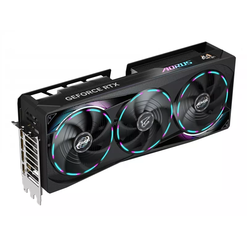 GIGABYTE AORUS GeForce RTX 5080 MASTER 16G graafikakaart - 16 GB GDDR7, 256bit, PCI-E 5.0, 2805 MHz tuumsagedus, 3 x DisplayPort, 1 x HDMI, GV-N5080AORUS M-16GD