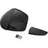 HP 920 Ergonoomiline juhtmevaba hiir, paremakäeline, vertikaalse disainiga, Bluetooth + USB Type-A, 4000 DPI, must