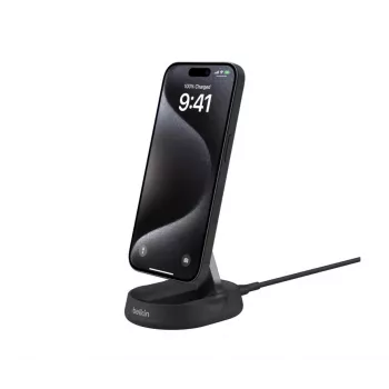 BELKIN juhtmevaba laadimisalus - Boostcharge Pro - Qi2 15 W - Must