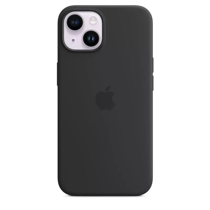 Cover Apple iPhone 14 Silicone Case with MagSafe Midnight