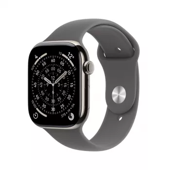 APPLE Watch Series 11 GPS + Cellular 46mm naturaalne titaankorpus halli Stone Grey Sport Band M/L-ga