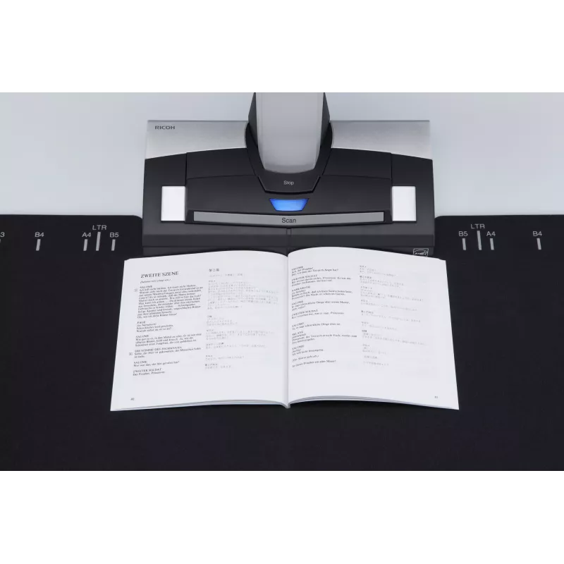 Ricoh ScanSnap SV600 Laeskaamer 285 x 218 DPI A3 Must, Valge