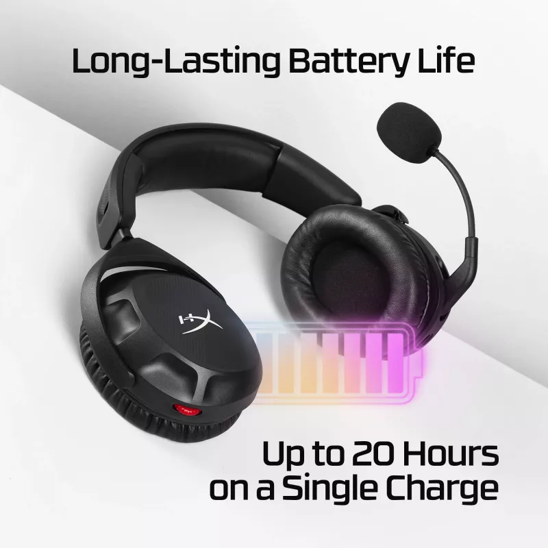 HyperX Cloud Stinger 2 juhtmevaba - mängupeakomplekt
