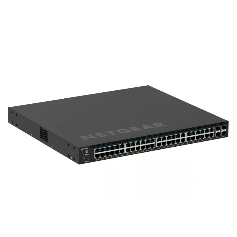NETGEAR M4350-48G4XF Hallatav L3 Gigabit Ethernet (10/100/1000) Power over Ethernet (PoE) 1U Must