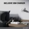 Wireless Charger 4smarts Qi2 Universal Valge Fast Charging Indoor AC 12V