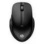HP 430 mitme seadme juhtmevaba hiir, kahekäeline, optiline, RF-juhtmevaba + Bluetooth, 1200 DPI, must
