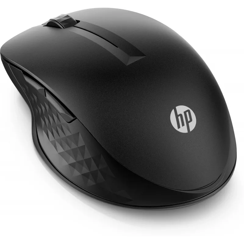 HP 430 mitme seadme juhtmevaba hiir, kahekäeline, optiline, RF-juhtmevaba + Bluetooth, 1200 DPI, must