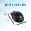 HP 430 mitme seadme juhtmevaba hiir, kahekäeline, optiline, RF-juhtmevaba + Bluetooth, 1200 DPI, must