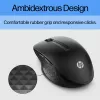 HP 430 mitme seadme juhtmevaba hiir, kahekäeline, optiline, RF-juhtmevaba + Bluetooth, 1200 DPI, must