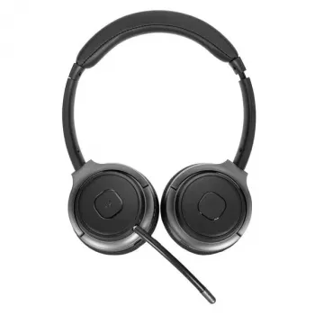 Targus AEH104GL kõrvaklapid/peakomplekt Juhtmega ja juhtmeta Peavõru Kõned/Muusika USB USB-C Bluetooth Must