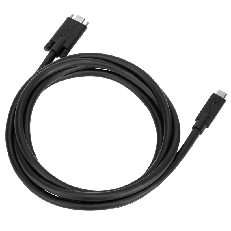 Targus ACC1122GLX USB-kaabel USB 3.2 Gen 1 (3.1 Gen 1) 1,8 m USB C Must