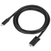Targus ACC1122GLX USB-kaabel USB 3.2 Gen 1 (3.1 Gen 1) 1,8 m USB C Must