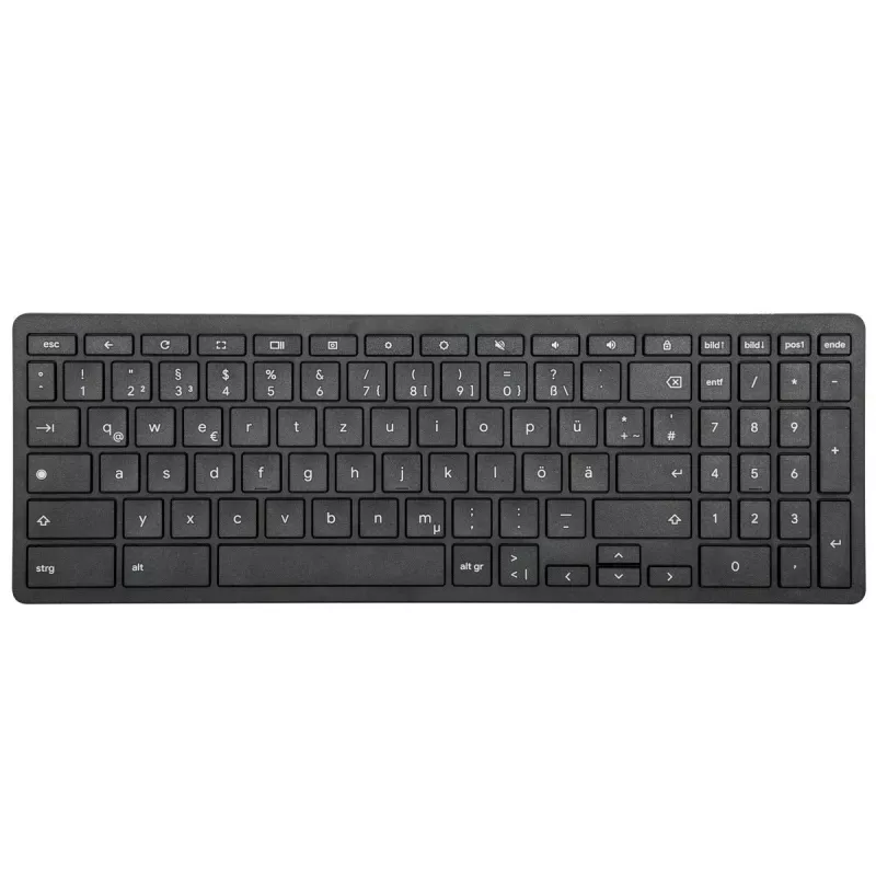 Targus Keyboards klaviatuur Home Bluetooth QWERTZ Saksa must täissuuruses
