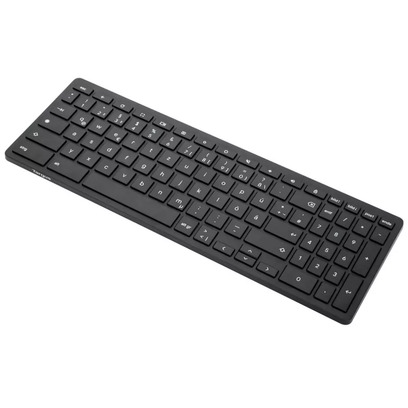 Targus Keyboards klaviatuur Home Bluetooth QWERTZ Saksa must täissuuruses
