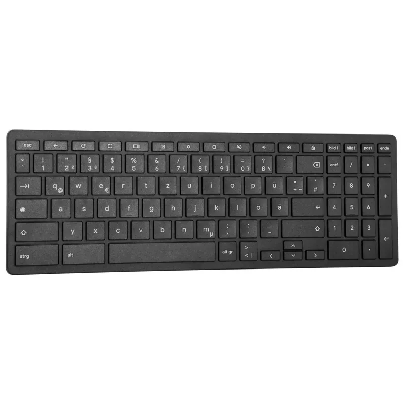 Targus Keyboards klaviatuur Home Bluetooth QWERTZ Saksa must täissuuruses