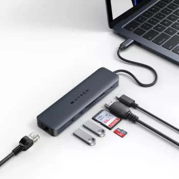 Targus HD4003GL sülearvuti dokk / pordireplikaator USB USB-C sinine