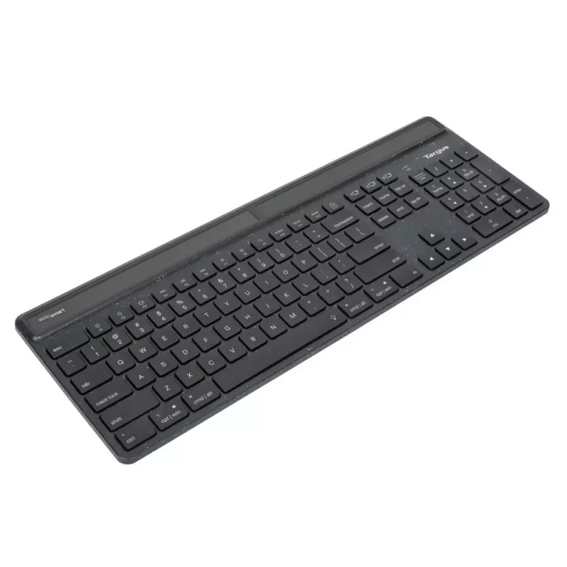 Targus Sustainable Energy Harvesting EcoSmart klaviatuur universaalne Bluetooth QWERTY Nordic must
