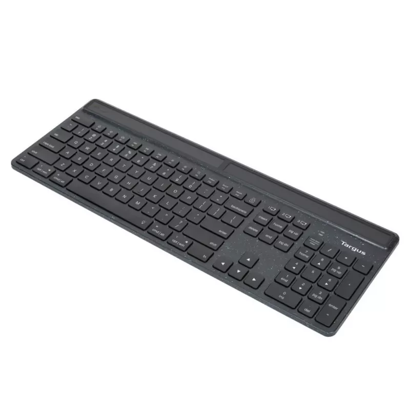 Targus Sustainable Energy Harvesting EcoSmart klaviatuur universaalne Bluetooth QWERTY Nordic must