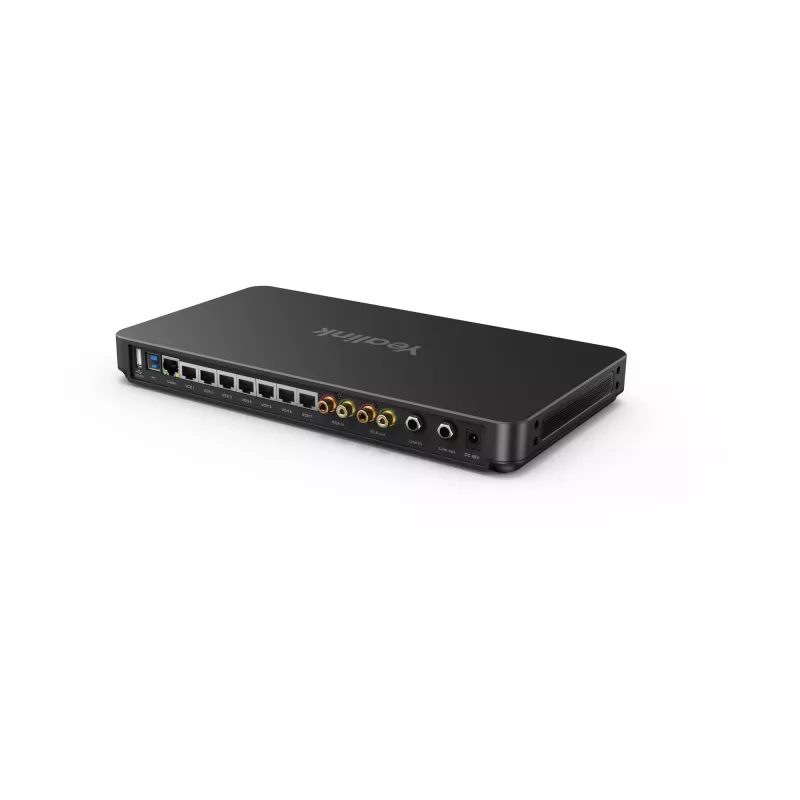 Yealink AVHub, must, toide, 6,3 mm / RCA, 6,3 mm, 6,3 mm, 2,31 kg