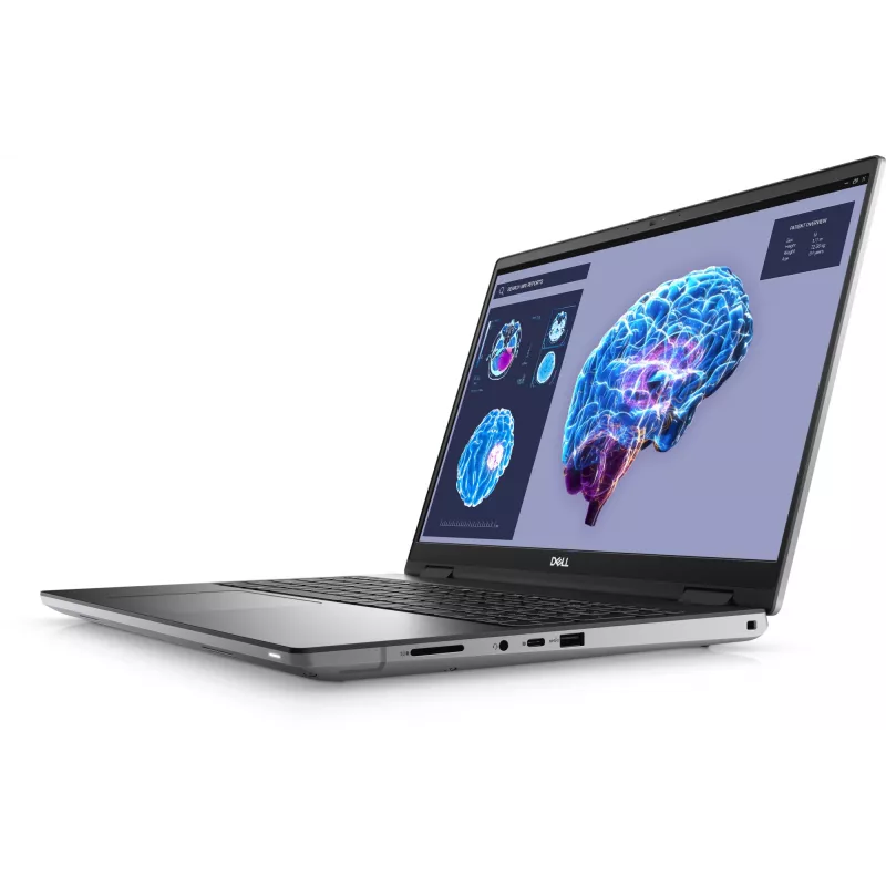 DELL Precision 7680 Intel® Core™ i7 i7-13850HX Mobiilne tööjaam 40,6 cm (16 tolli) Full HD+ 32 GB DDR5-SDRAM 1 TB SSD NVIDIA RTX 3500 Ada Wi-Fi 6E (802.11ax) Windows 11 Pro Hall