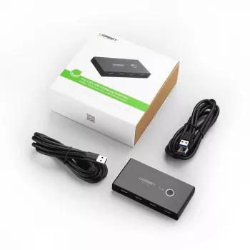 Ugreen 30768 liidesejaotur USB 3.2 Gen 1 (3.1 Gen 1) Type-A 5000 Mbit/s Must
