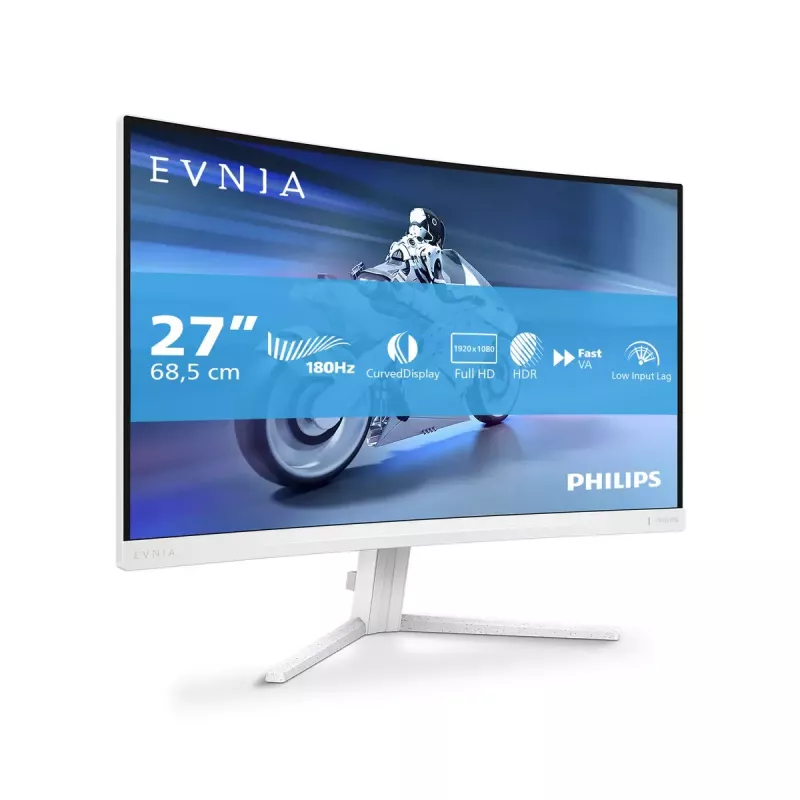 Philips Evnia 5000 27M2C5201L/00 arvutimonitor 68,6 cm (27 tolli) 1920 x 1080 pikslit Full HD LCD Valge