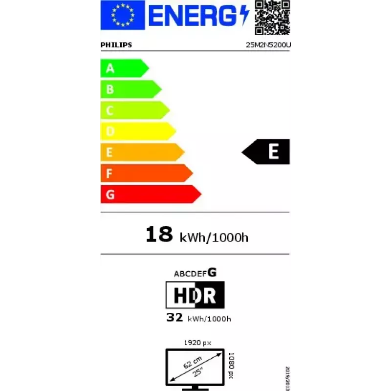 Philips Evnia 5000 25M2N5200U/00 arvutimonitor 62,2 cm (24,5 tolli) 1920 x 1080 pikslit Full HD LCD Hall