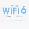 TP-Link AX1500 kogu kodu Mesh Wi-Fi 6 süsteem, 3-pakk, valge