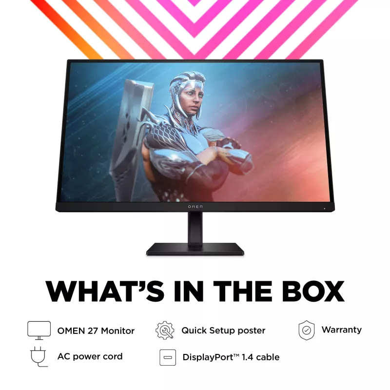 OMEN by HP 27-tolline FHD 165 Hz mängumonitor – OMEN 27