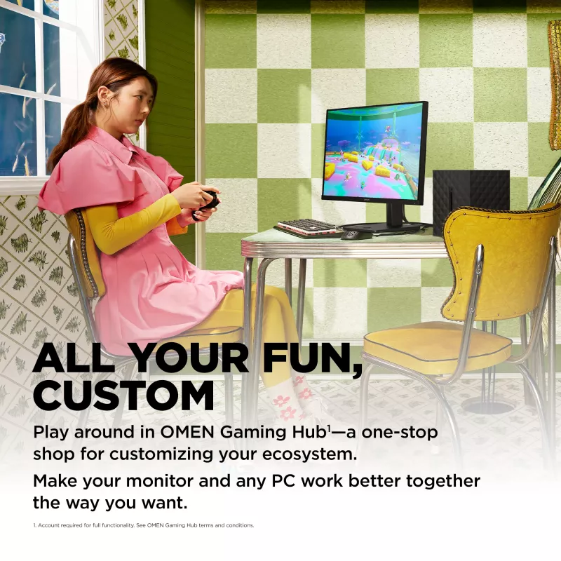 OMEN by HP 27-tolline FHD 165 Hz mängumonitor – OMEN 27