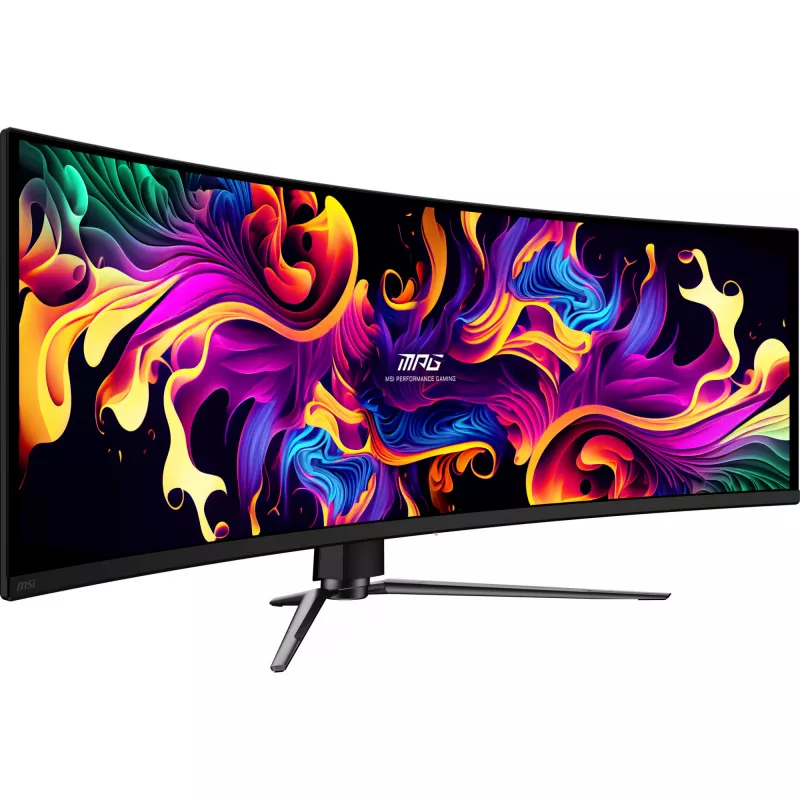 MSI MPG 491CQPXDE QD-OLED arvutimonitor 124,5 cm (49 tolli) 5120 x 1440 pikslit Dual QHD Must
