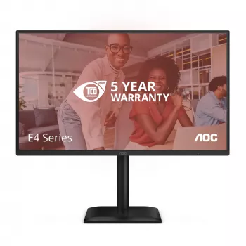AOC E4 Q27E4U arvutimonitor 68,6 cm (27 tolli) 2560 x 1440 pikslit Quad HD LED must