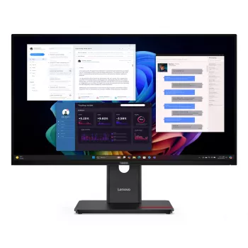 Lenovo ThinkVision T27UD-40 monitor, 68,6 cm (27 tolli), 3840 x 2160 pikslit, 4K Ultra HD, LCD, 6 ms, must