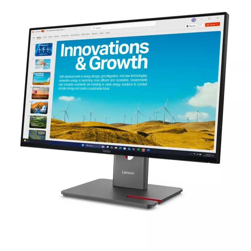 Monitor Lenovo ThinkVision P24QD-40 23.8 tolli Quad HD LCD 2560 x 1440