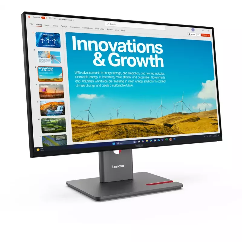 Monitor Lenovo ThinkVision P24QD-40 23.8 tolli Quad HD LCD 2560 x 1440